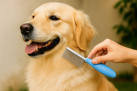 Pet Grooming Needle Comb for Cleaning Fur (Single Piece)