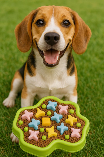 Intelligent Dog Slow Feeder Training Bowl